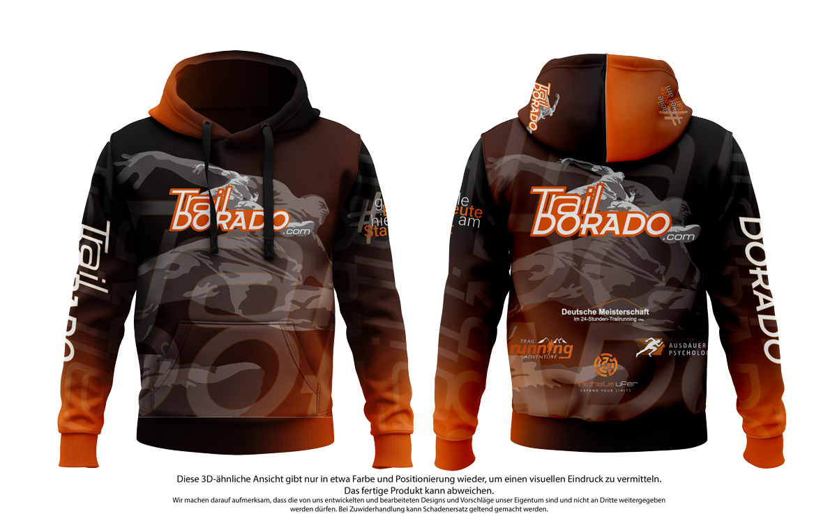 Der TRAILDORADO Hoodie