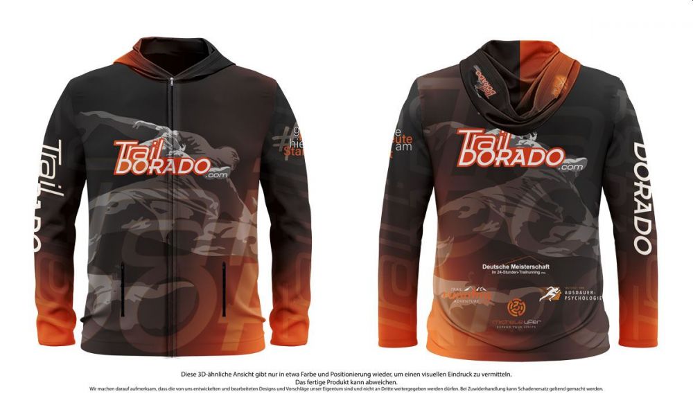 Die TRAILDORADO Trainingsjacke